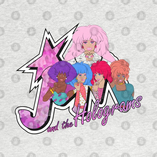 Love - Jem and the Holograms by BraePrint by Braeprint